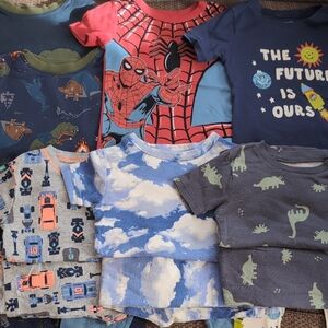 Bundle of 6 Toddler/Kids PJ Sets In 5T